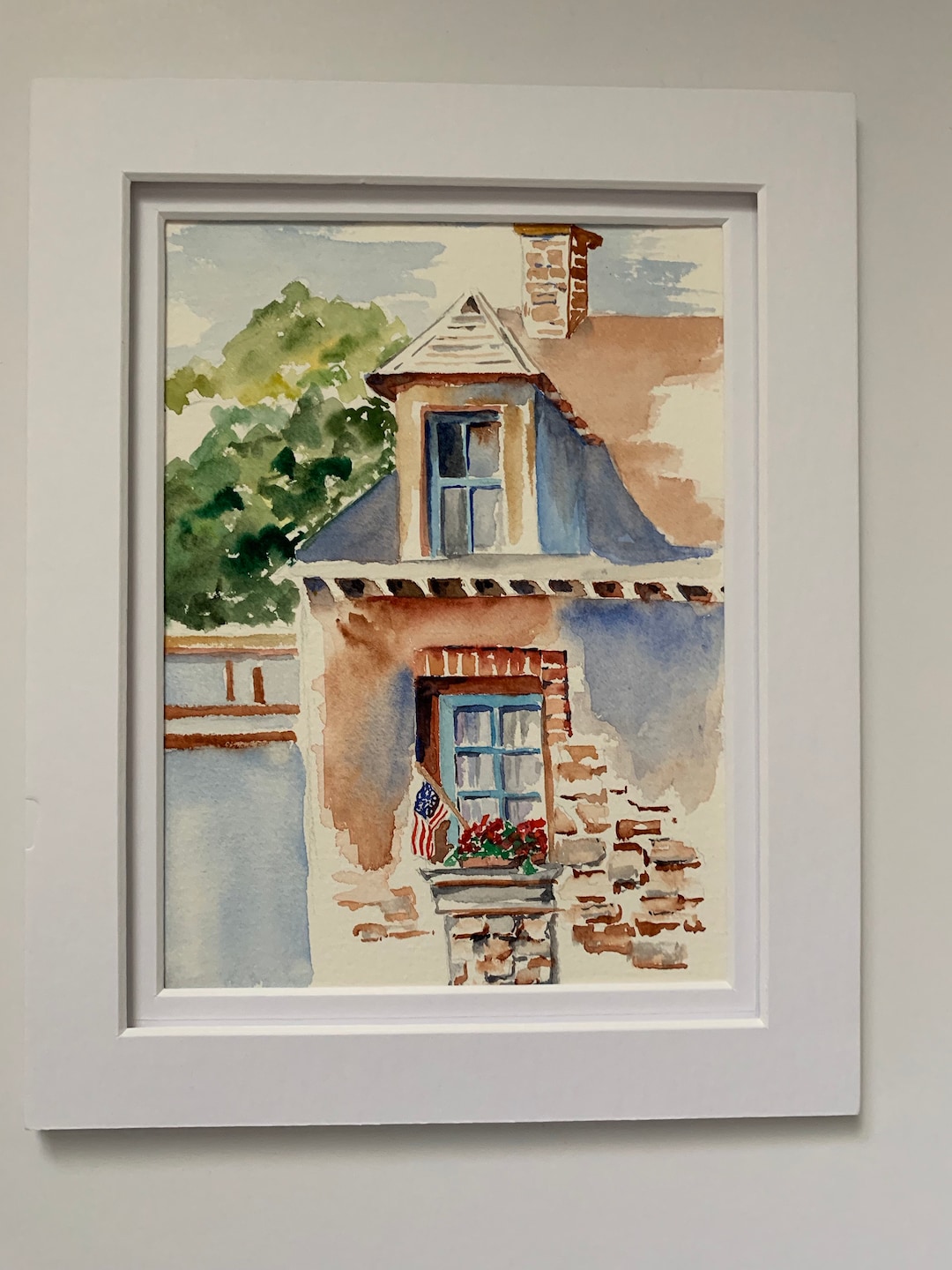 アルミサッシ絵画　青空　30年前の作品 アルミサッシ絵画 青空 30年前の作品 【公式通販】