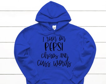 pepsi hoodie blue