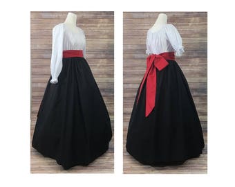 cocktail skirt and blouse