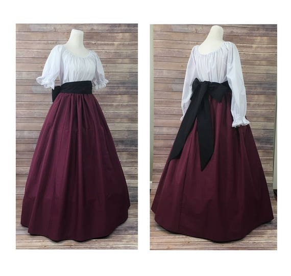 1860s Blue Civil War Uniform Victorian Ball Gown Southern Belle Dress Costume