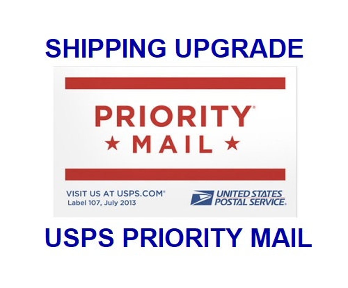 Priority Mail Expedited Shipping Upgrade & Expedited Order Etsy