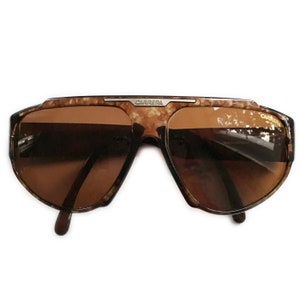 Vintage CARRERA Sunglasses: Tortoise Shell, Brown Lens, 1980s