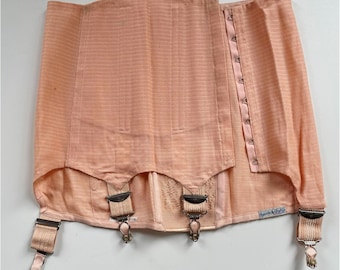 Vintage 1940s Hip Girdle / Garter Belt – Hyazinth by Egli Corsets – XS