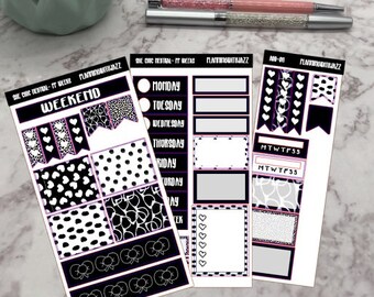 She Chic (Black & White) PP Weeks Kit