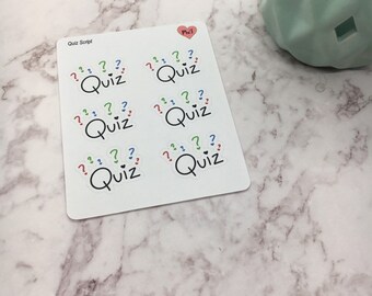Quiz Script