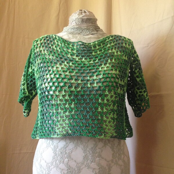 Cotton Crochet Top Etsy