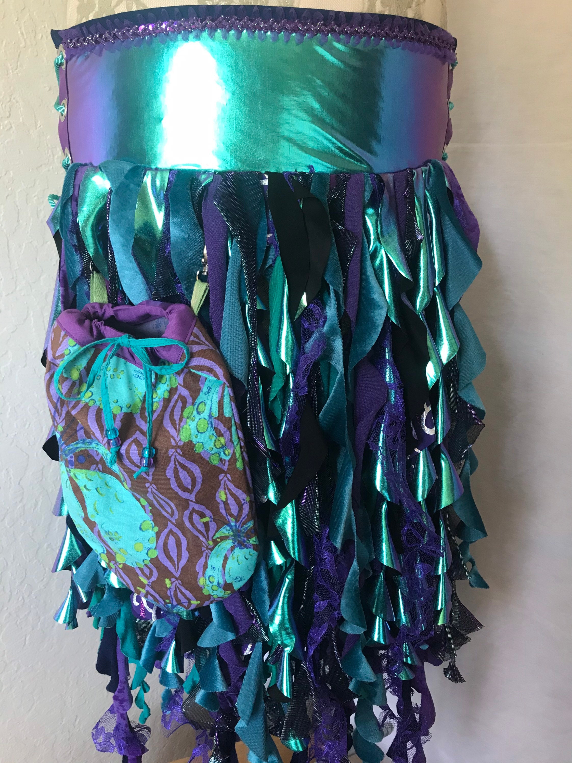 FRINGE BELT SET MERMAID SKIRT アメリ　AMERI FRINGE BELT SET MERMAID SKIRT アメリ AMERI