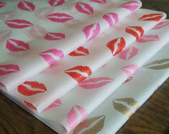 Tissue Paper, Lips Tissue Paper, Lipsense Packaging, Tissue Paper Sheets, Gift Tissue Paper, Lipstick Kiss, Lips Print, Lipsense Supplies