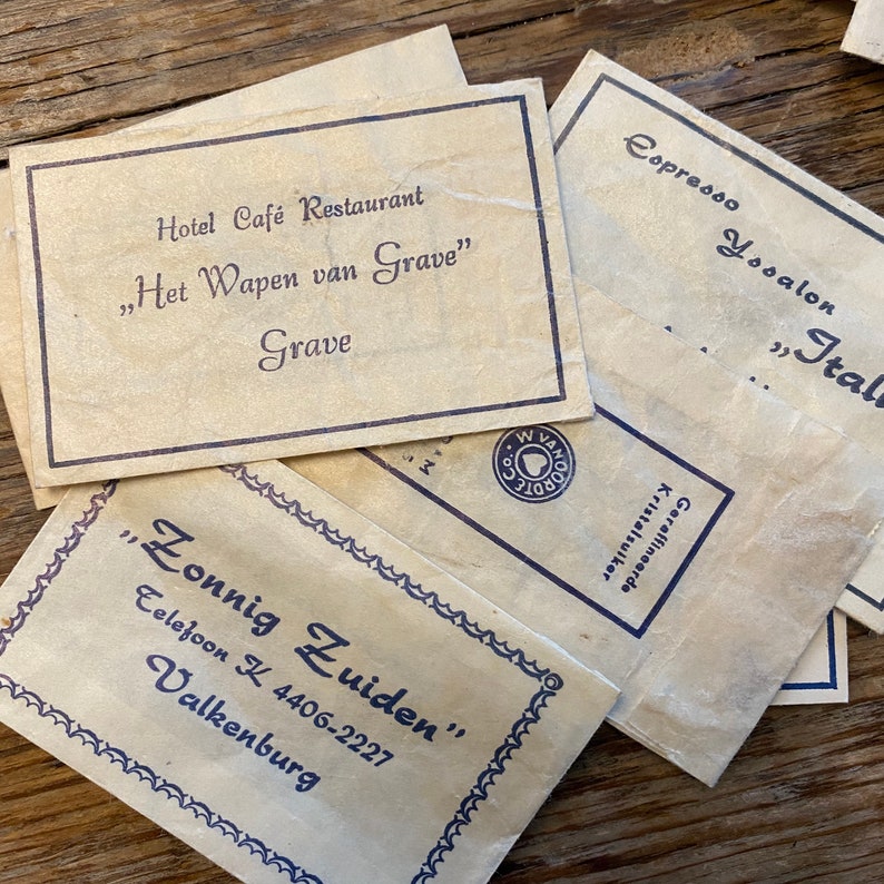 Vintage sugar bags pick your favorite color mini envelopes packs Ephemera image 5