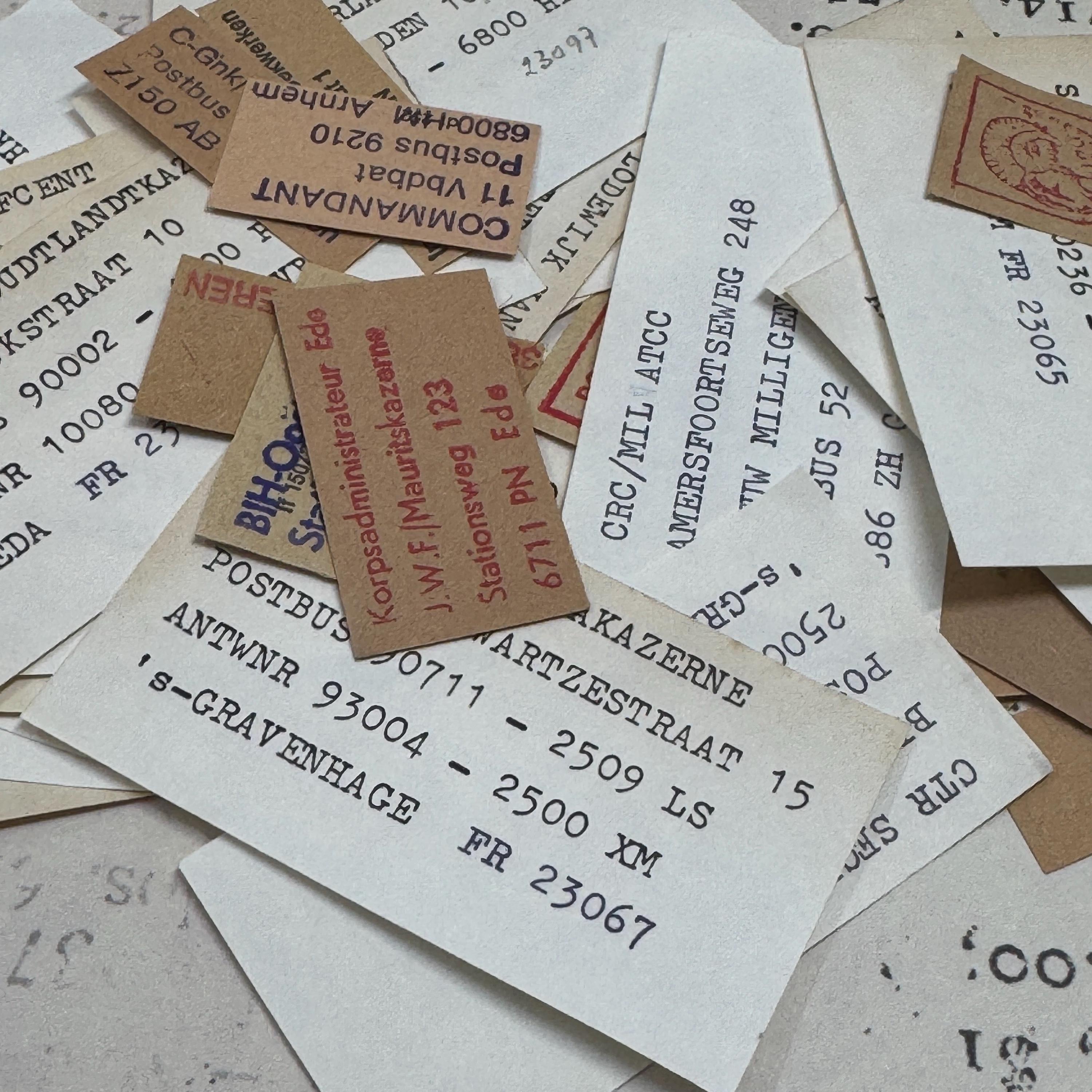 Dutch Registered Mail Labels - Etsy UK