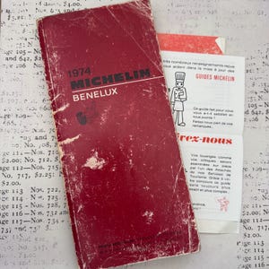 Michelin-Führer, Jahrgang 1974. BENELUX. Herausgegeben von Service de Tourisme Michelin Paris.