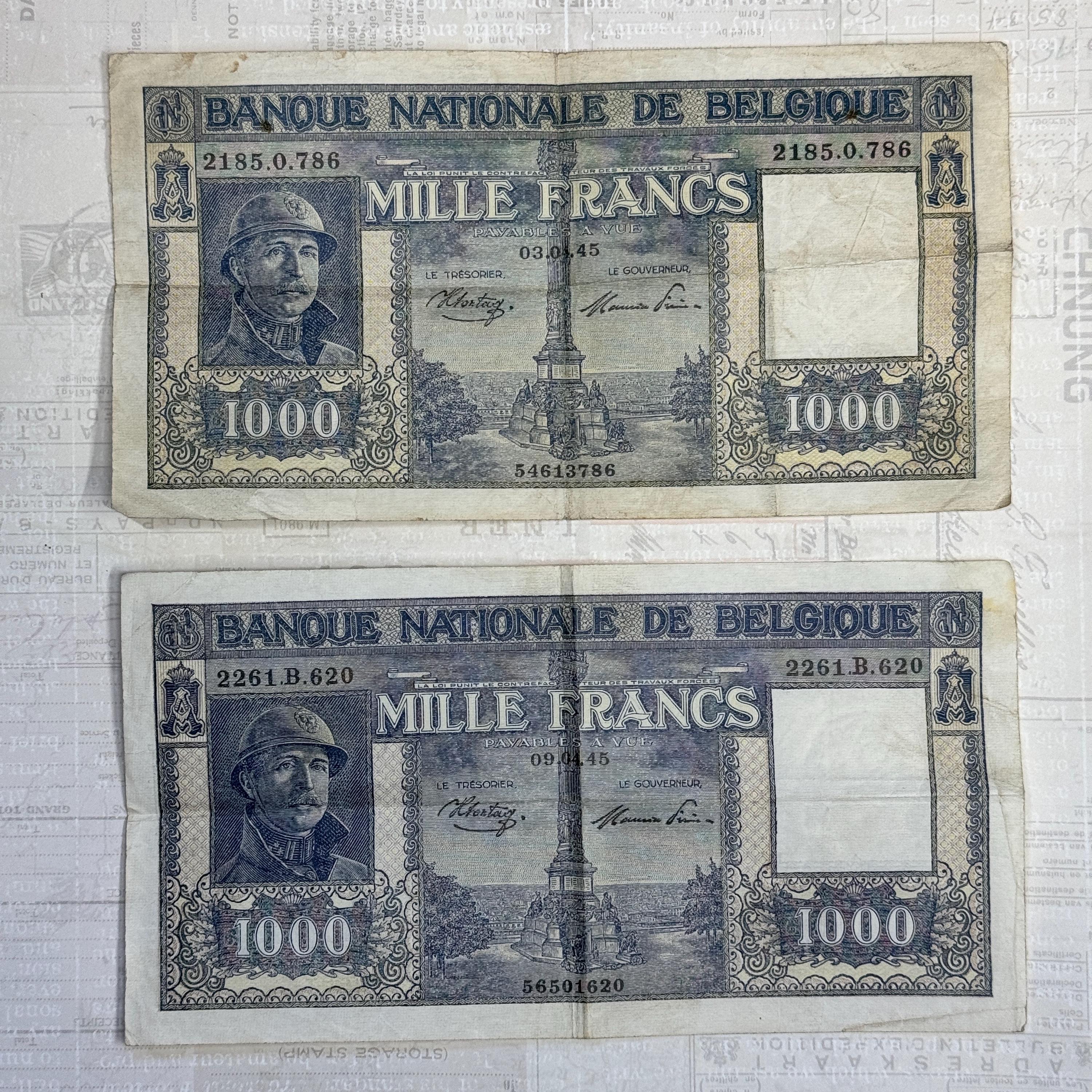 1000 francs money - Etsy 日本