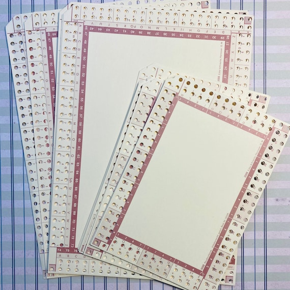 【サイズ交換ＯＫ】 Vintage - Cards Punched Border Edge Notched - Cards Punch クラシック