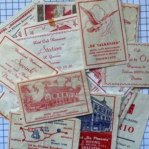 Vintage sugar bags pick your favorite color mini envelopes packs Ephemera image 6