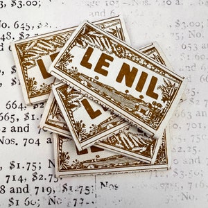 Joseph Bardou & Sons CARTA PER SIGARETTE ""LE NIL" - vintage Perpignan Francia. Libretto con vecchie cartine.