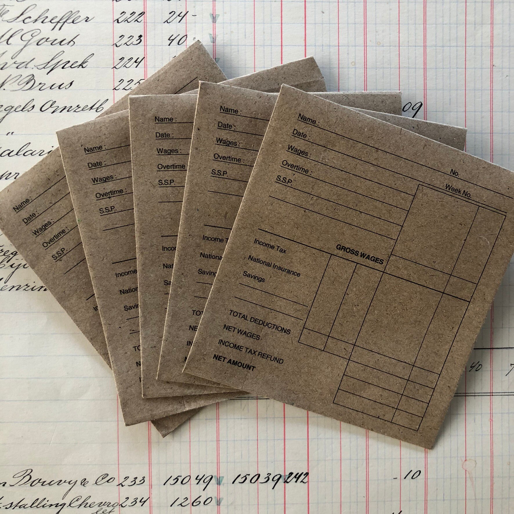 Payslip Template - Etsy