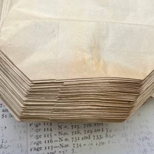 Wholesale vintage paper bags from greengrocer shop craft color bags from Europe image 3