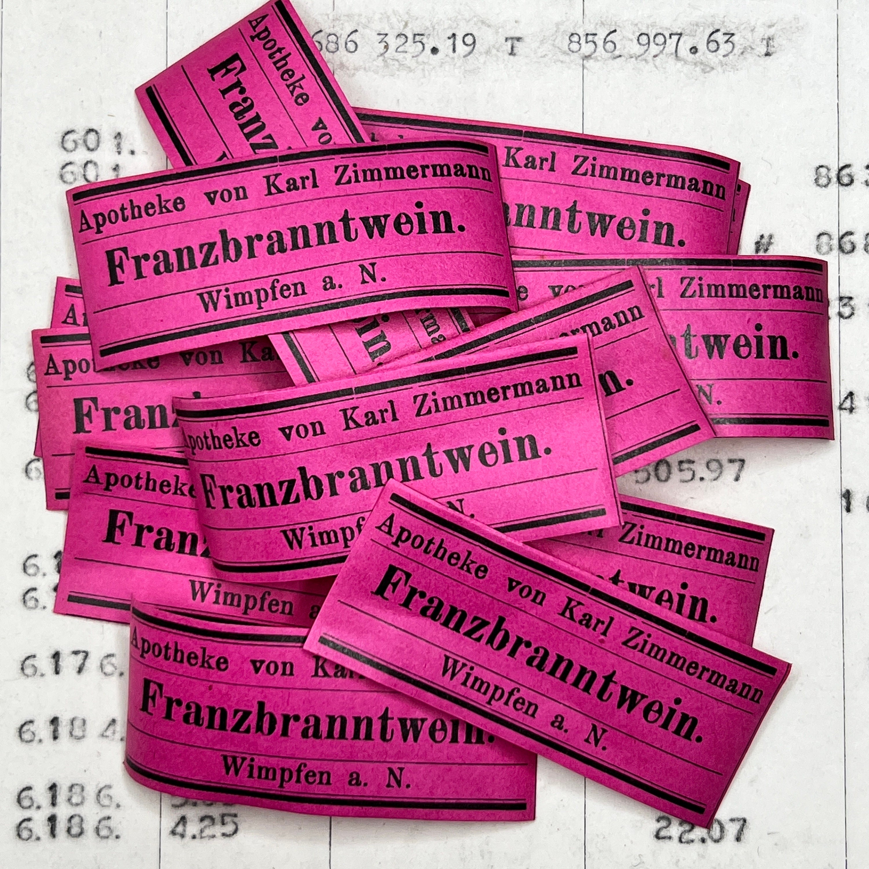 Old pharmacy labels - Etsy 日本