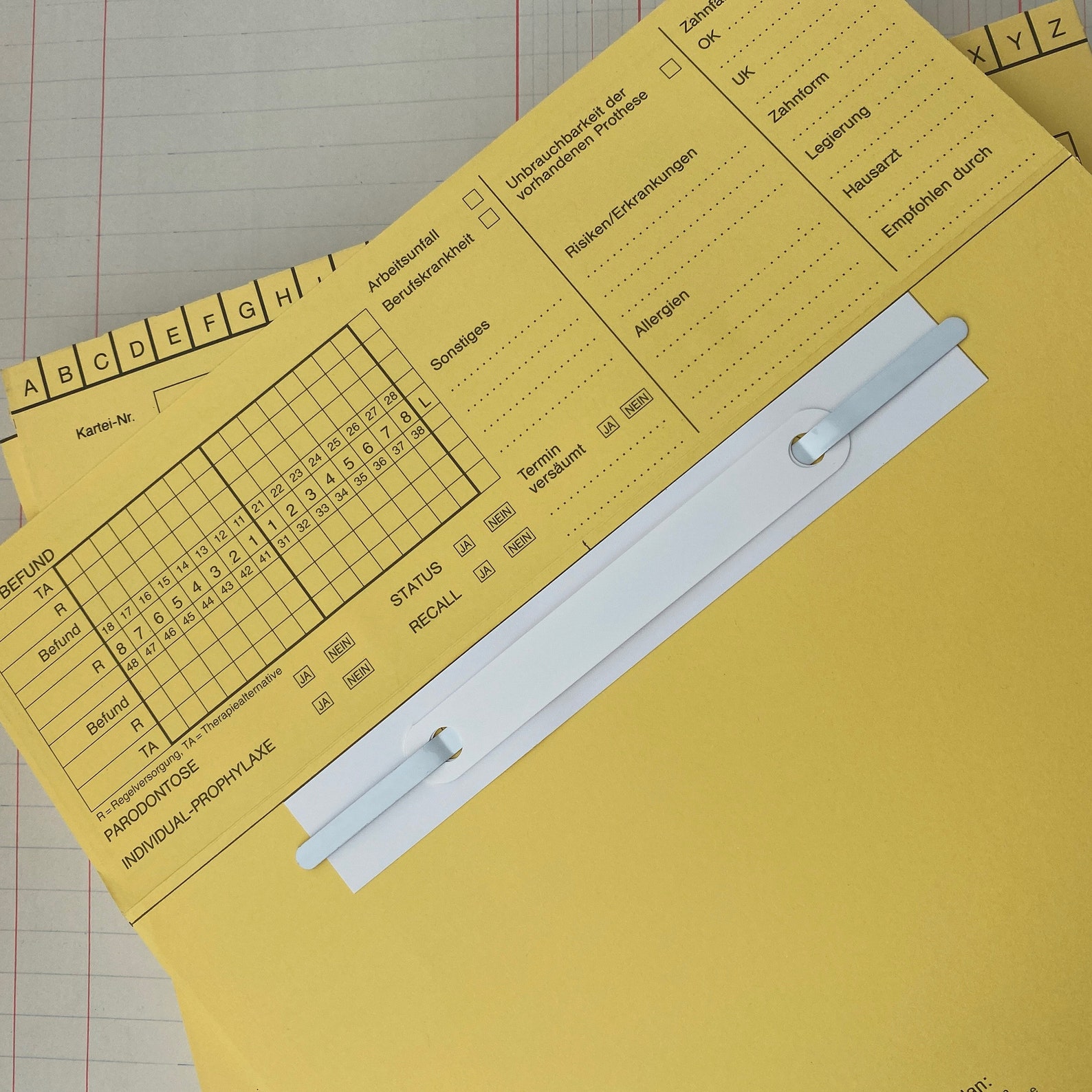 Dentistry Patients Records Cards Dentist Index Cards Vintage Etsy
