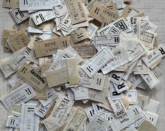 Vintage BLACK WHITE - off white - registered mail postage labels.