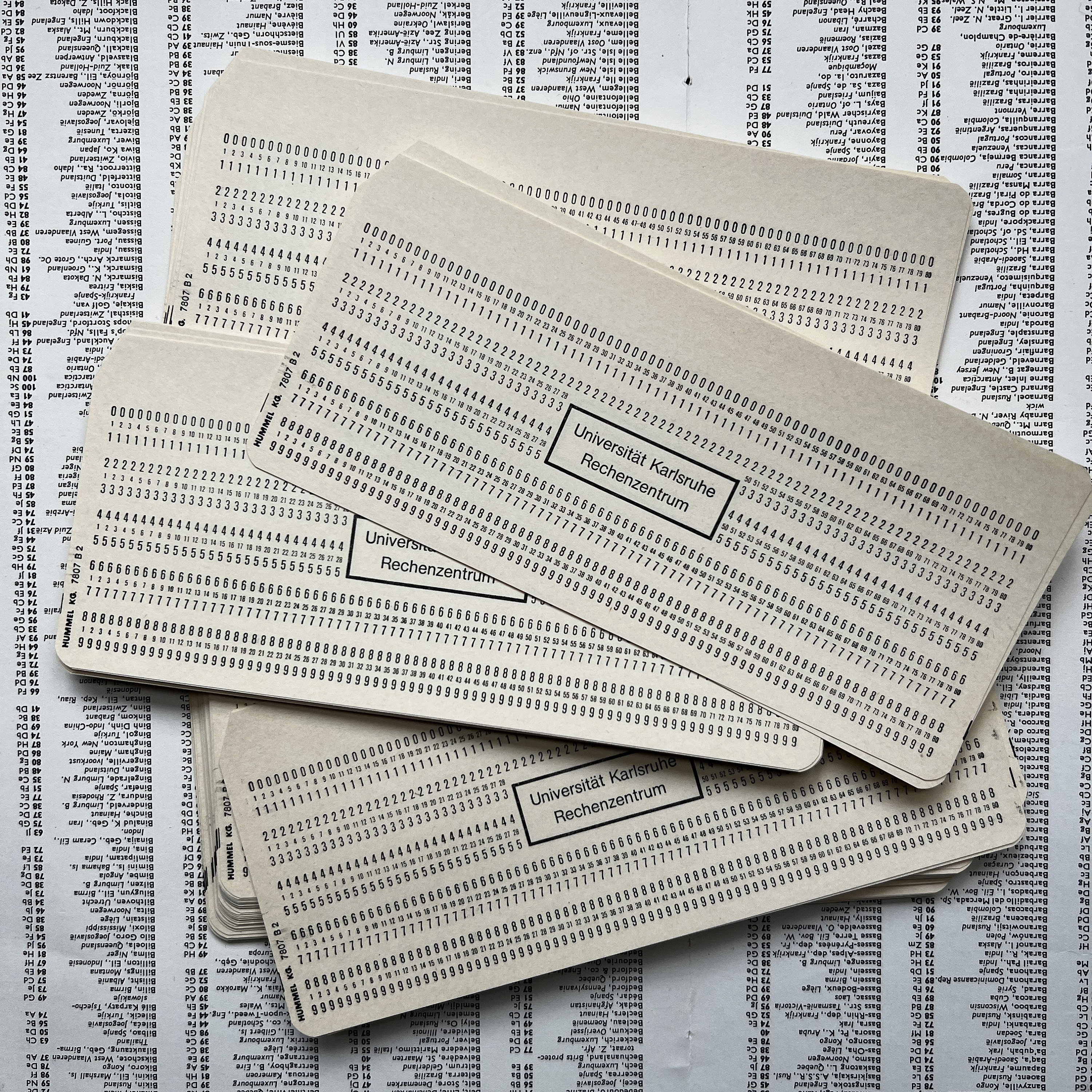 Ibm punch cards - Etsy 日本