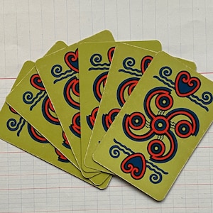 Carte da gioco d'epoca.
