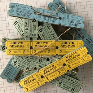 vintage tickets - Vintage Carnival Tickets, Vintage PaperEphemera, Old Tickets, Junk Journal Tickets set 15 pcs