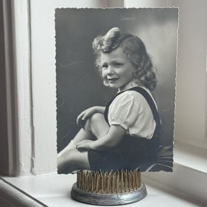 Portrait photo vintage avec une belle fille.
