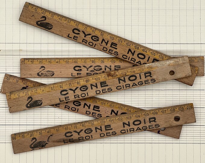 Vintage Wooden Ruler - Etsy