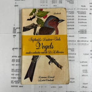 Libro BIRDS del 1980, libro d'epoca con numerose illustrazioni di uccelli. Ottimo per tagli difficili