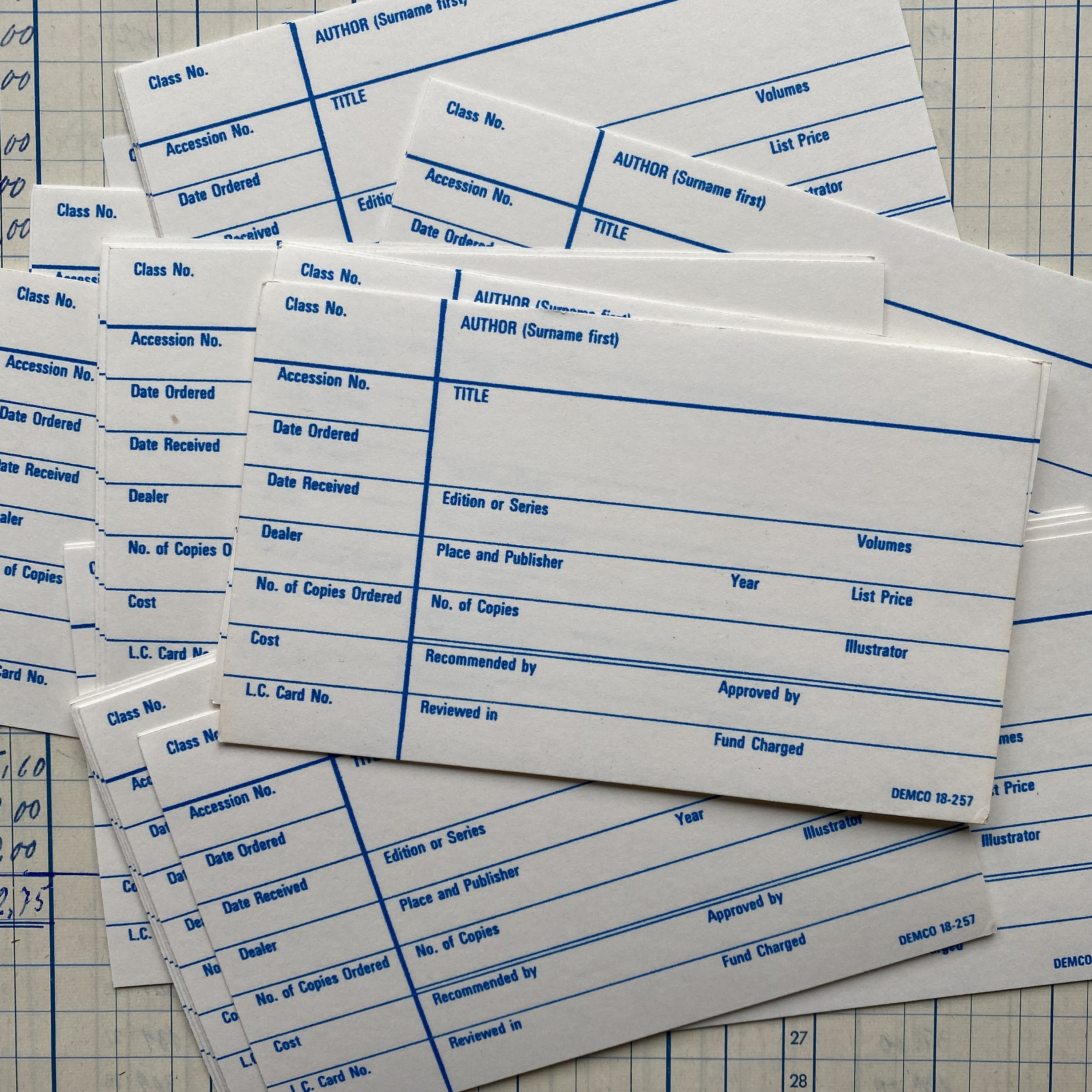 Library Index Sheet Examples Library Index Card Template