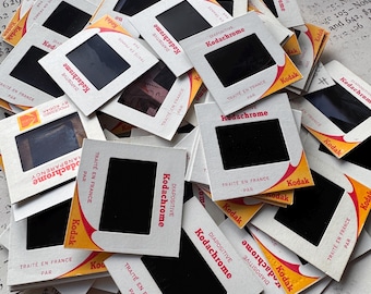 Vintage Kodachrome, Kodak 35 mm slides, original transparencies