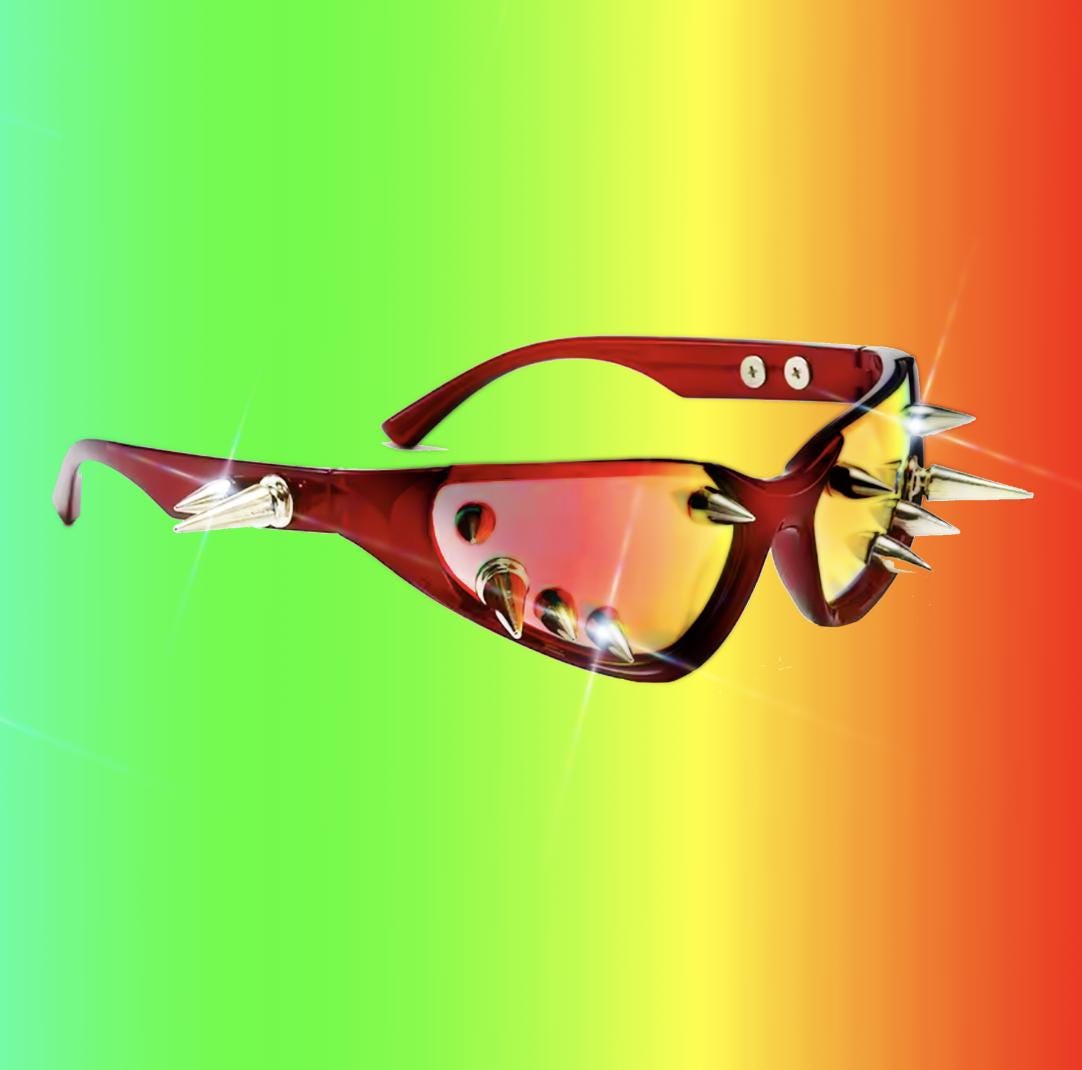 Spike Sunglasses - Etsy Canada