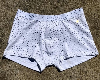 Swarovski Crystal Boxer Briefs – Diamond Covered Underwear – Custom Crystalized Men's Unisex Boxers – Festival Fashion Stagewear