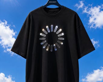 Swarovski® Gradient Loading Wheel Tee ( UNISEX  , kids , Pets )