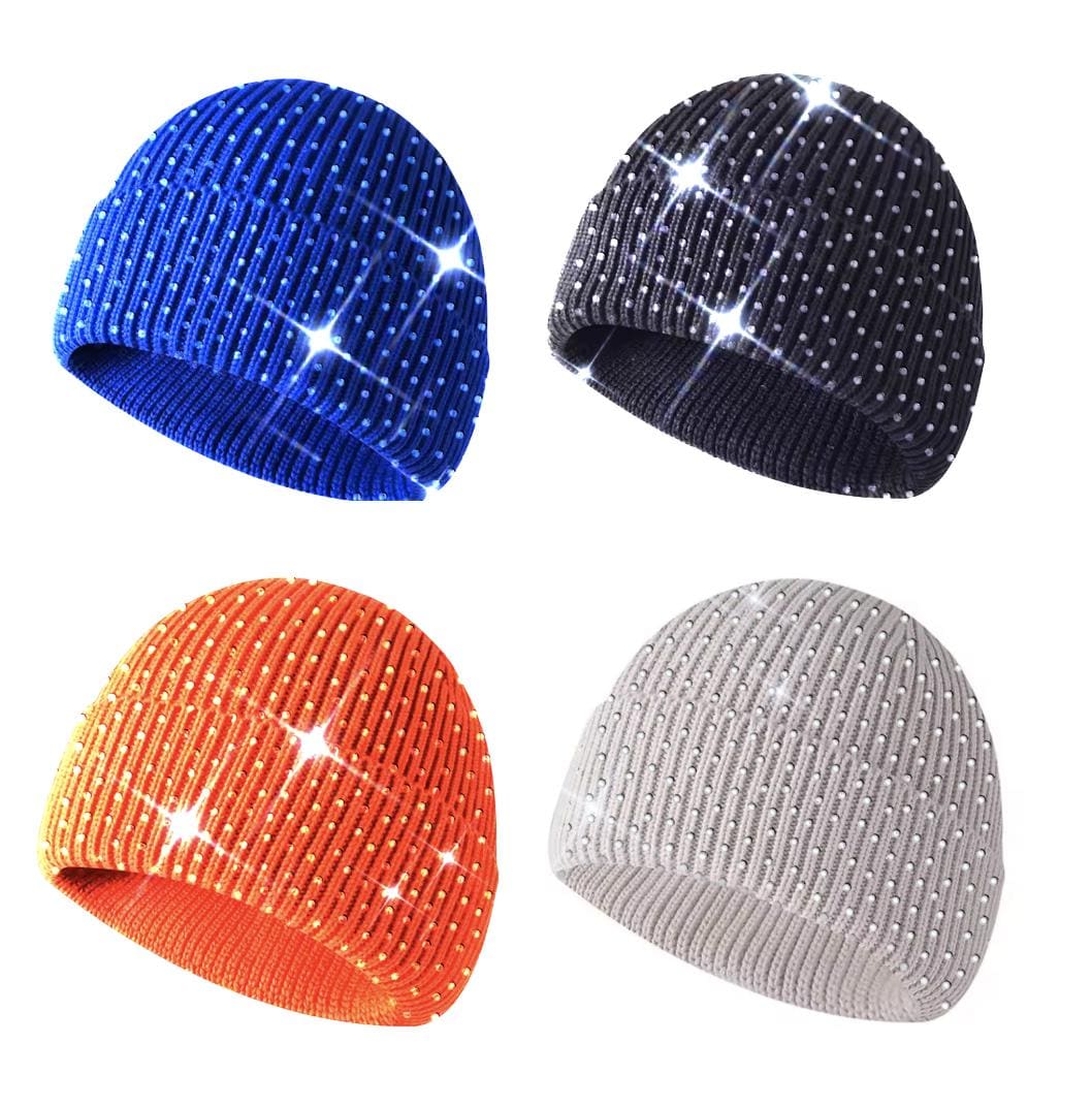 Beanie Hat Swarovski - Etsy