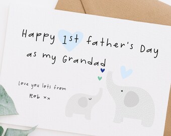 grandad first fathers day