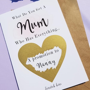 promotion to nanny