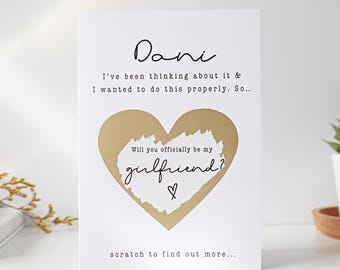 will you be my girlfriend card, be my girlfriend scratch card, will you be my boyfriend card, will you be my girlfriend ideas,  , co-a53