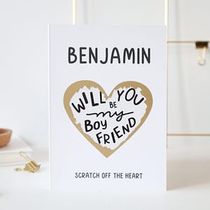 Will you be my boyfriend scratch Card, Will you be my boyfriend card, Will you be my boyfriend ideas, be my girlfriend card, lv03
