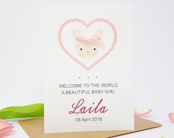 new baby girl card newborn baby card congratulation baby card new baby card personalised handmade baby card new baby granddaughter card - New Born Baby Card new baby girl card newborn baby card congratulation baby card new baby card personalised handmade baby card new baby granddaughter card - New Born Baby Card
