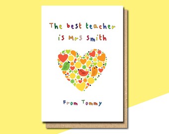 preschool thank you etsy
