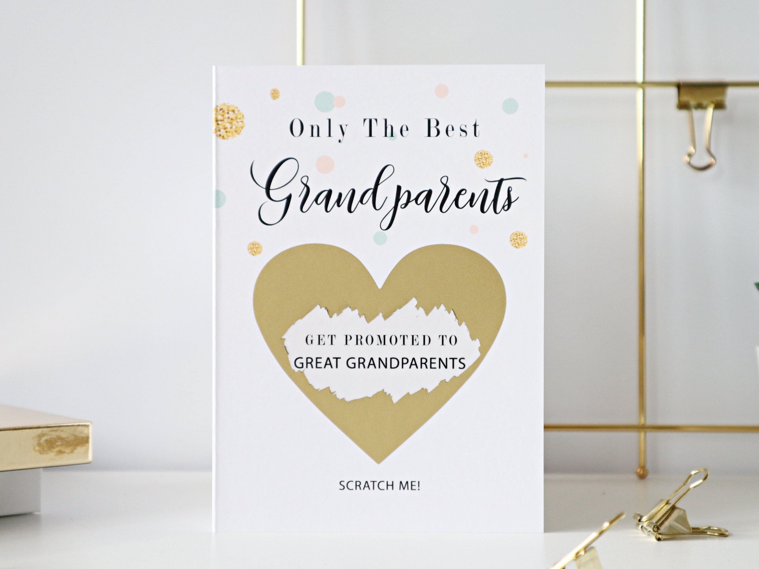 Only the Best Grandparents Get Promoted to Great Grandparents Etsy UK