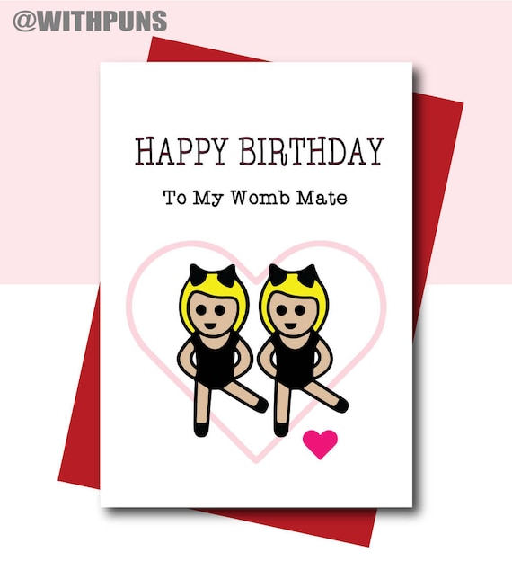 Onwijs Grappige zus verjaardag kaart gelukkige verjaardag zus | Etsy RX-47