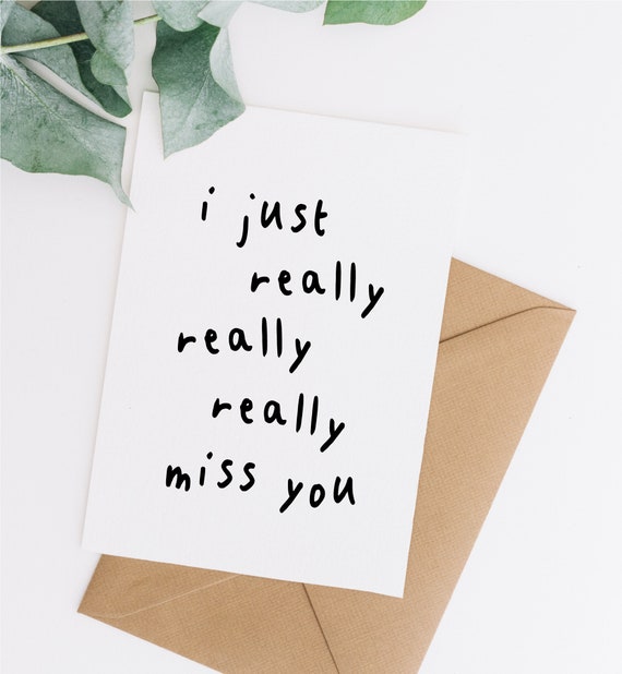 Funny Miss You Cards I Miss You Card Long Distance Card - Etsy Canada Funny Miss You Cards I Miss You Card Long Distance Card - Etsy Canada