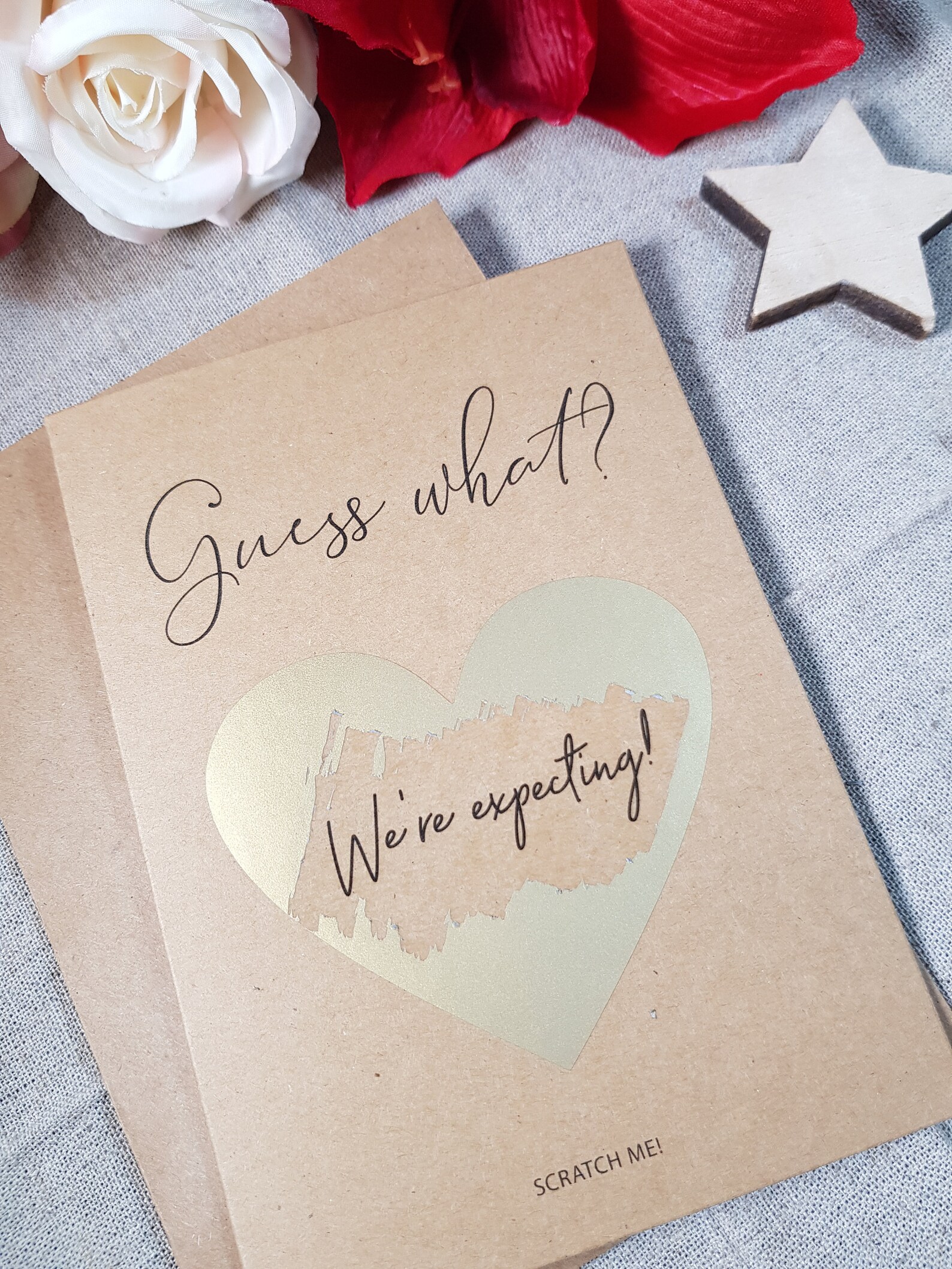 Pregnancy Announcement Cards for Husband Pregnancy Etsy UK
