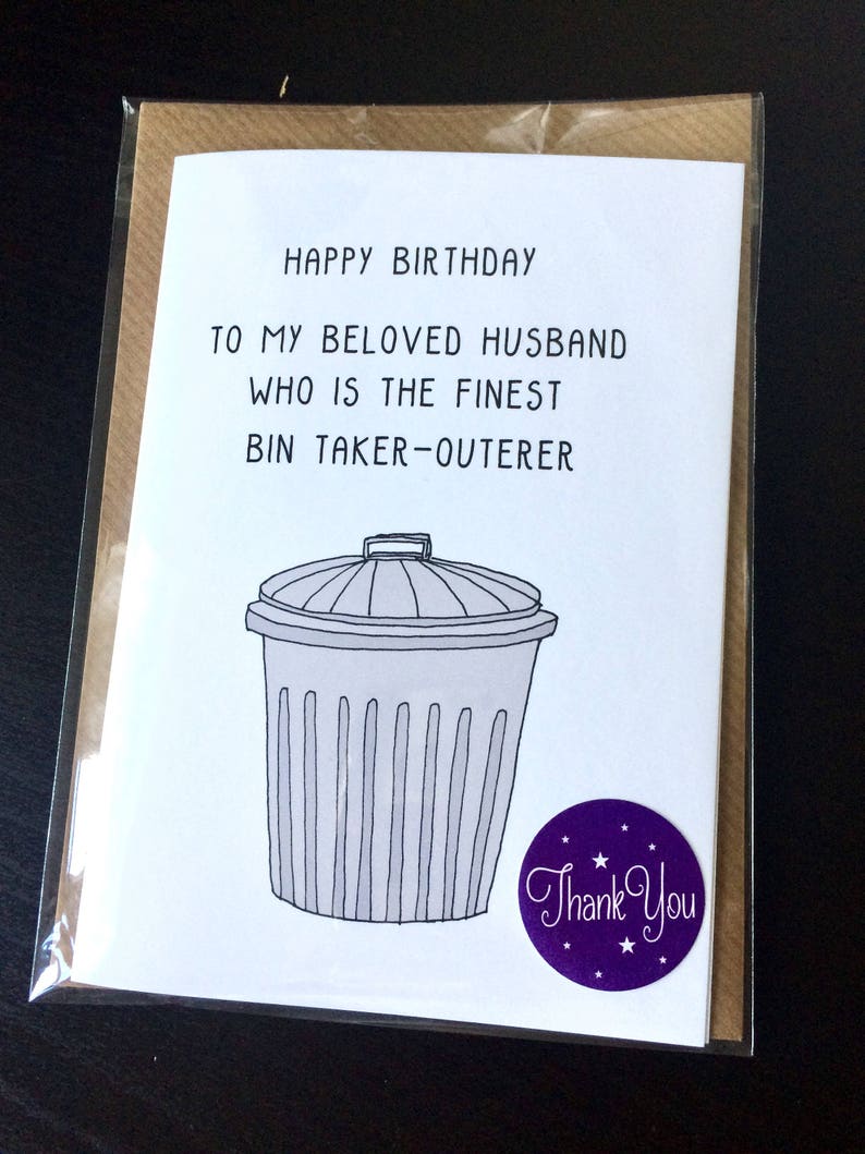 Happy Birthday Husband Card Birthday Husband Husband Card Etsy UK
