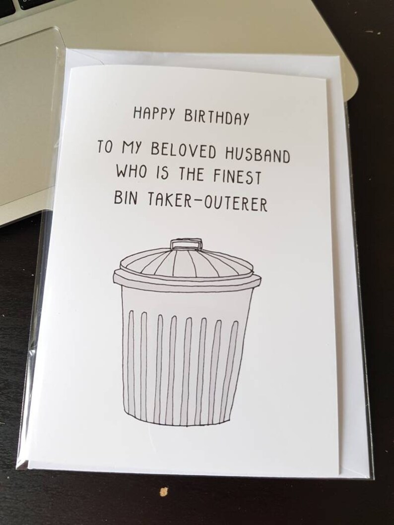 Happy Birthday Husband Card Birthday Husband Husband Card Etsy UK