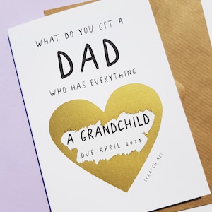 what do you get a dad who has everything card, pregnancy announcement card for dad, father's day card pregnancy announcement, withpuns, ap26 image 3