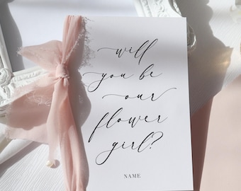 flower girl proposal card, flower girl proposal gifts, will you be our flower girl card, be my flower girl card, Best Woman Card, rr-35